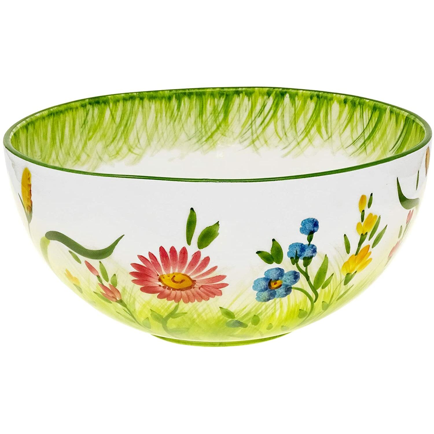 4er-Set Keramik-Pastaschalen – 21,1 Cm, 963 Ml, Weiß Mit Schwarzer Sprenkelung, Spülmaschinengeeignet